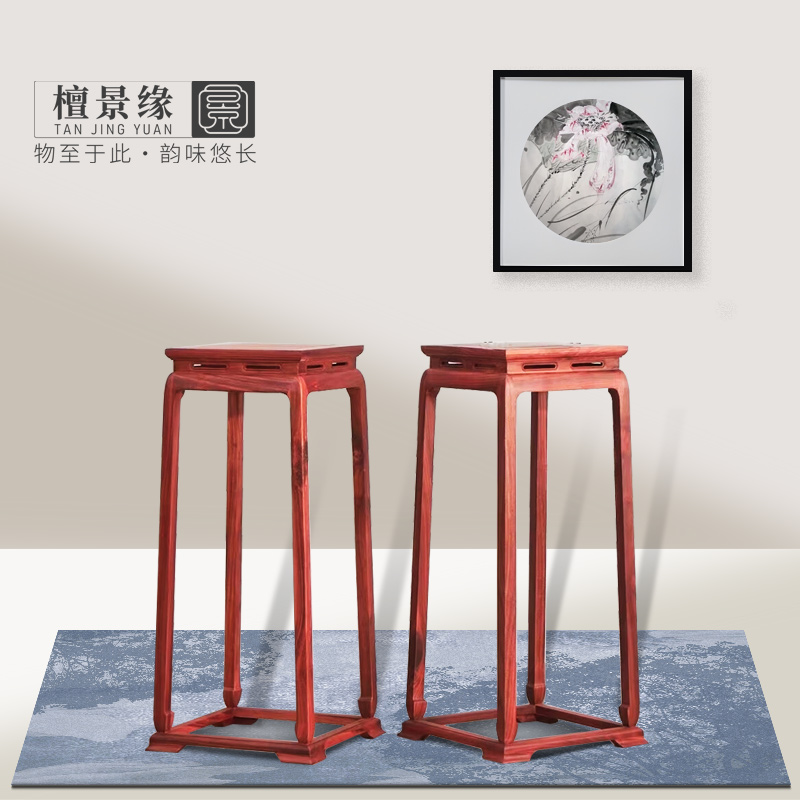 紅木花架：打造生活中的藝術(shù)品
