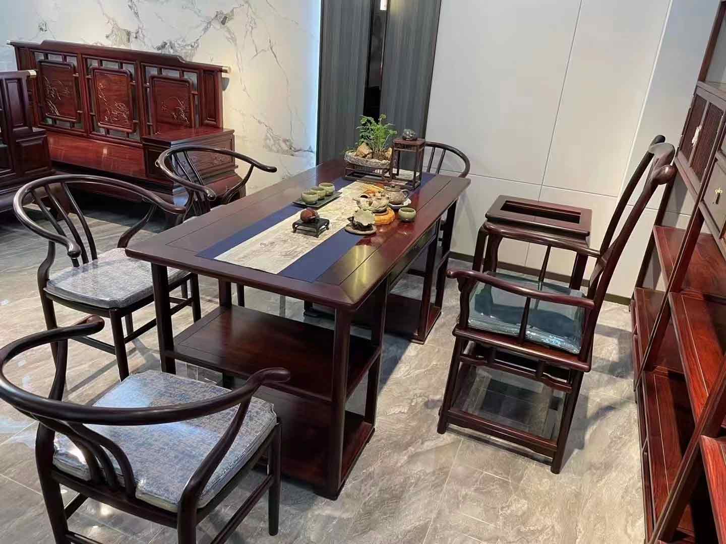 上海紅木茶室家具款式 上海紅木茶室家具款式
