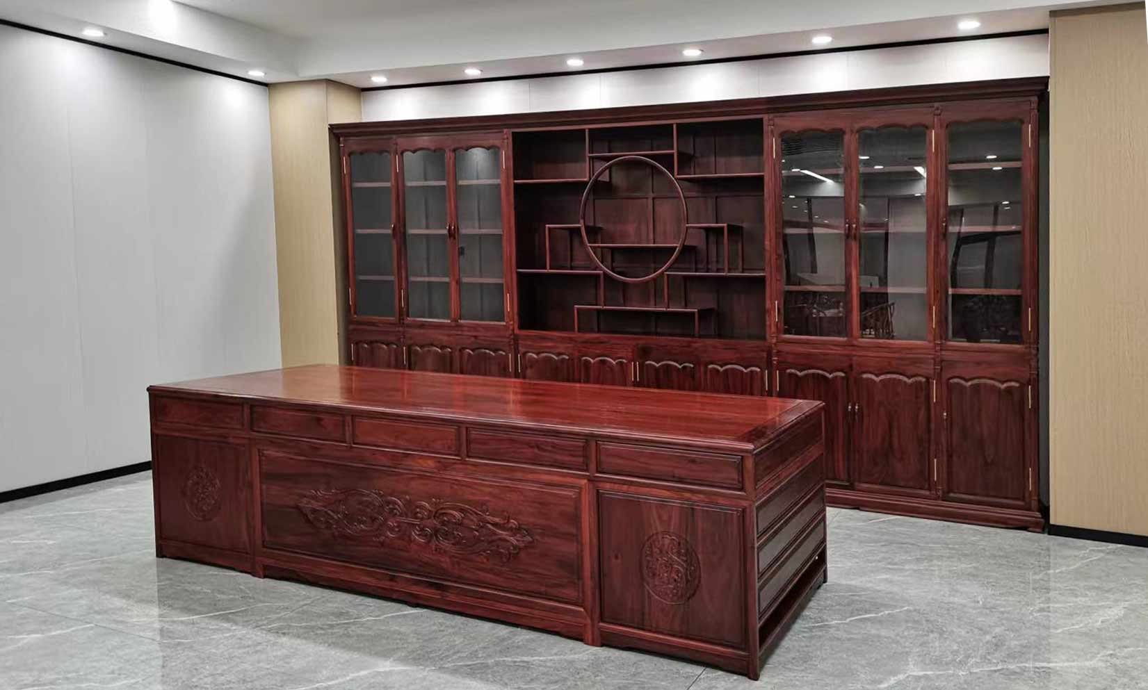 中式辦公紅木家具