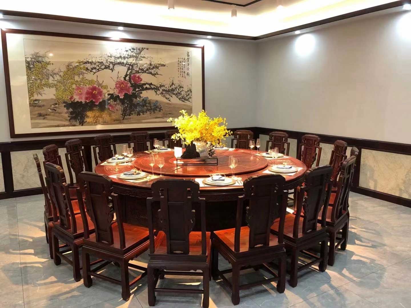 高檔紅木餐桌餐椅會(huì)所 高檔紅木餐桌餐椅會(huì)所