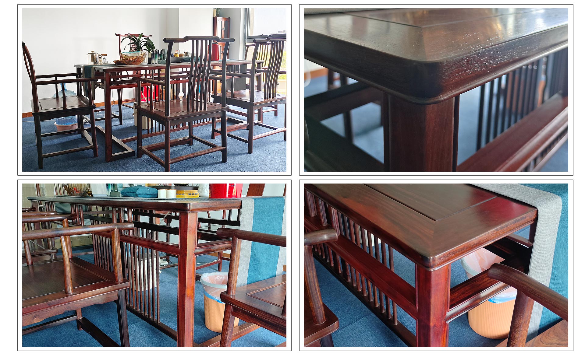 紅木茶室組合家具 紅木茶室組合家具